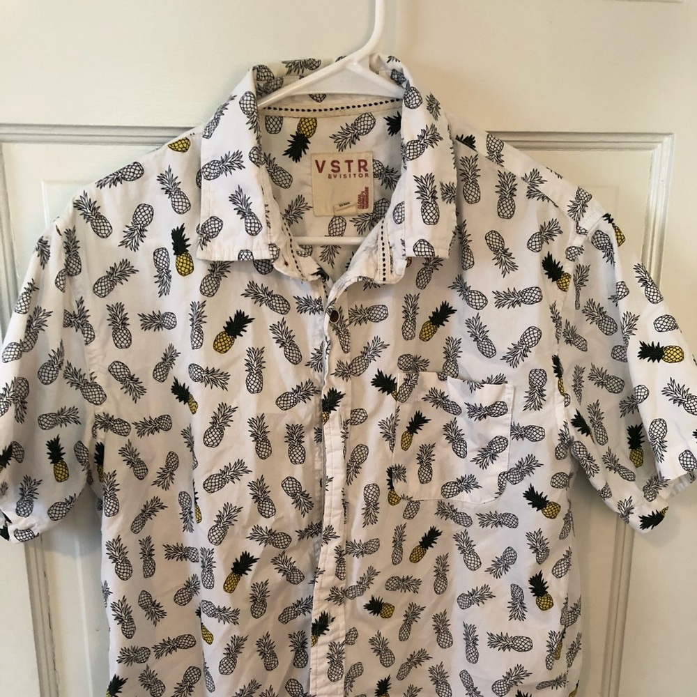 Pineapple Hawaiian shirt